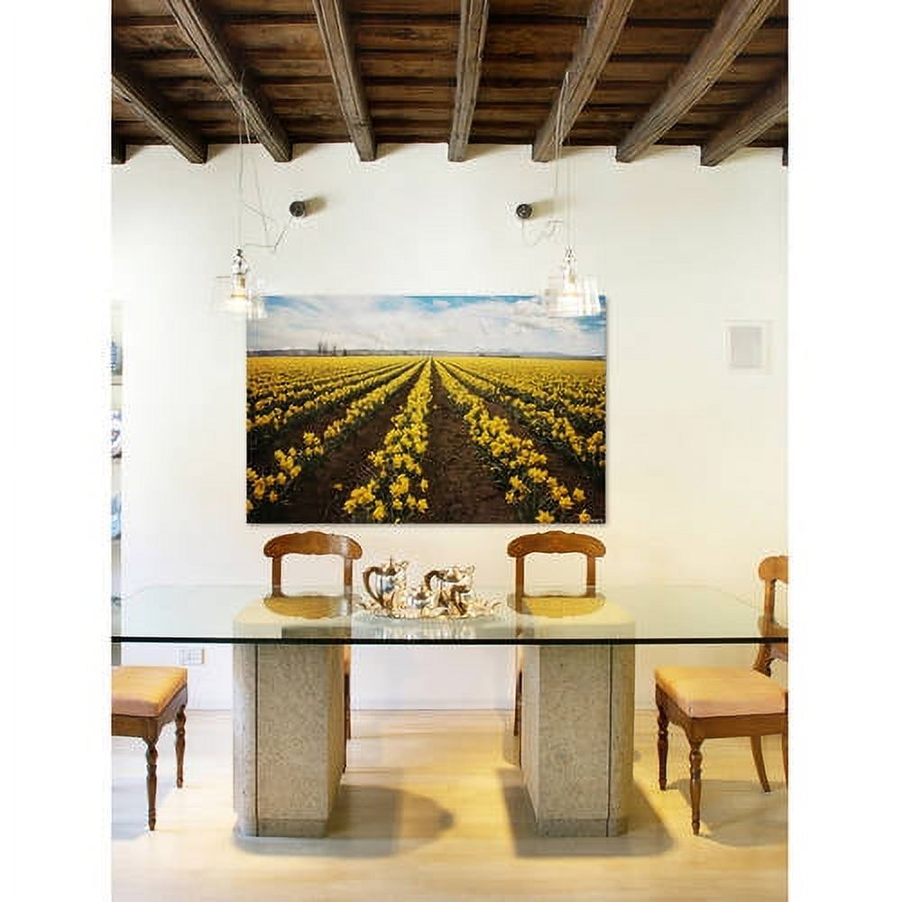 "Daffodils Forever" Painting Print on Wrapped Canvas