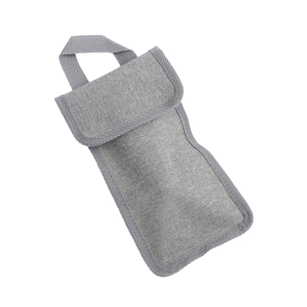 Bolsa para estacas de tienda de campaña al aire libre, bolsa para estacas de tienda, bolsa, contenedor, organizador, bolso de mano Gris 20cm