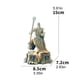 thumbnail image 3 of Aquariums Ornament Wizard Figurine Resin Statue Hideouts Cave Shelter Cave for Fishtanks and Small Fish Habitats Decors, 3 of 4
