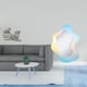 thumbnail image 2 of Escultura acrílica de gato ondulado, adorno de mesa, figura decorativa moderna de animal, artesanías para dormitorio, sala de estar, baño, decoración, 2 of 8