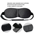 thumbnail image 3 of 3pcs Sleep Mask, Lightweight And Comfortable, Super Soft, Adjustable 3d Contoured Eye Mask For Sleeping, Shift Work, Naps, Night Blindfold Eyeshade Fo, 3 of 5