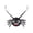 D, variant on Halloween Pet Collar Costume Accessory, Skull Ghost Pumpkin Spider Bat Design Neck Bib Bandana for Small Medium Dogs Cats, Cute Holiday Dress Up Decor for Trick Or Treat Party Pet Photo Prop