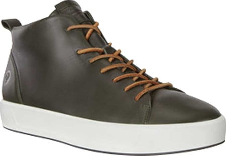 ecco soft mid top sneaker