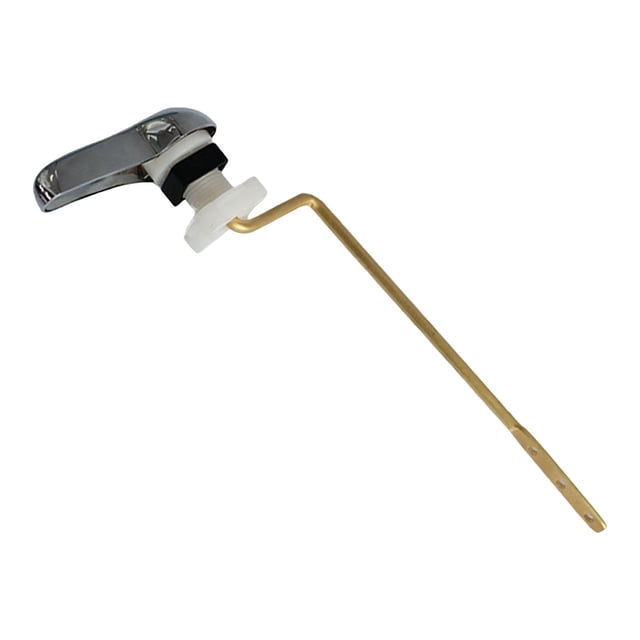 Palanca de manija de inodoro, accesorios de de inodoro de descarga, montaje frontal de reemplazo de fácil instalación Universal para cafetería,