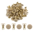 thumbnail image 2 of Unique Bargains 30PCS 8mm Beige Truck Car Auto Bumper Fender Plastic Rivets Push in Type Clips, 2 of 2