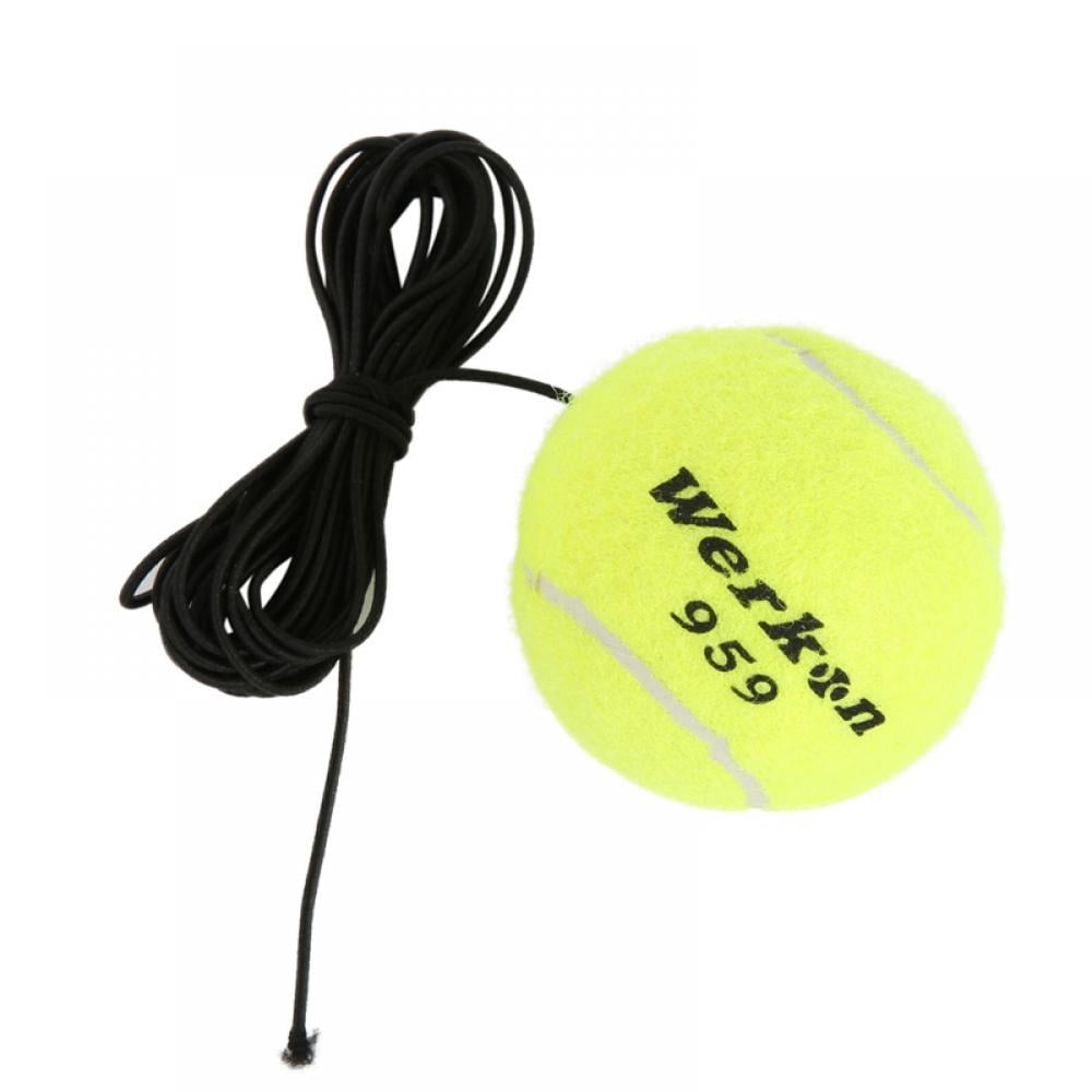for Indoor and Outdoor Training and Practice. Tennis Beginner Training Ball with 4M Elastic Rubber String Tennis Ball Do not Need Tennis Partner 
