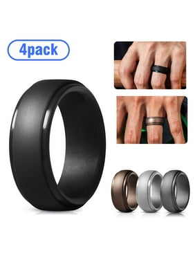 Silicone Men S Wedding Bands Walmart Com