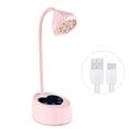 thumbnail image 2 of EGNMCR Shape Nail Lamp With Sensor Rechargeable Heart Shaped Base Desktop Light For Gel Nails Drying For Press On Nails And Nail Tips Nail lamp, 2 of 9