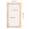 thumbnail image 2 of Unique Bargains Silk Screen Printing Frame Kit 25x11cm Wooden with 120 Mesh, 3 Pieces, 2 of 7