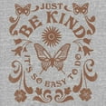 thumbnail image 2 of Junior's Lost Gods Just Be Kind  Graphic Tee Heather Gray 2X, 2 of 4