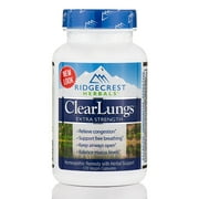 ClearLungs - Extra Strength - 120 Vegan Capsules by RidgeCrest Herbals