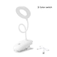 thumbnail image 1 of Bewildely LED USB Lámpara de escritorio flexible Clip Plegable Dormitorio Cabecera Leer Estudio Luz Protección ocular Lámpara de Iluminación y accesorios No.03 Bewildely HA000617-03B, 1 of 6