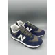 thumbnail image 2 of Men's New Balance 574 Navy Green Sneakers Casual Athletic Shoes ML574DZN, 2 of 6