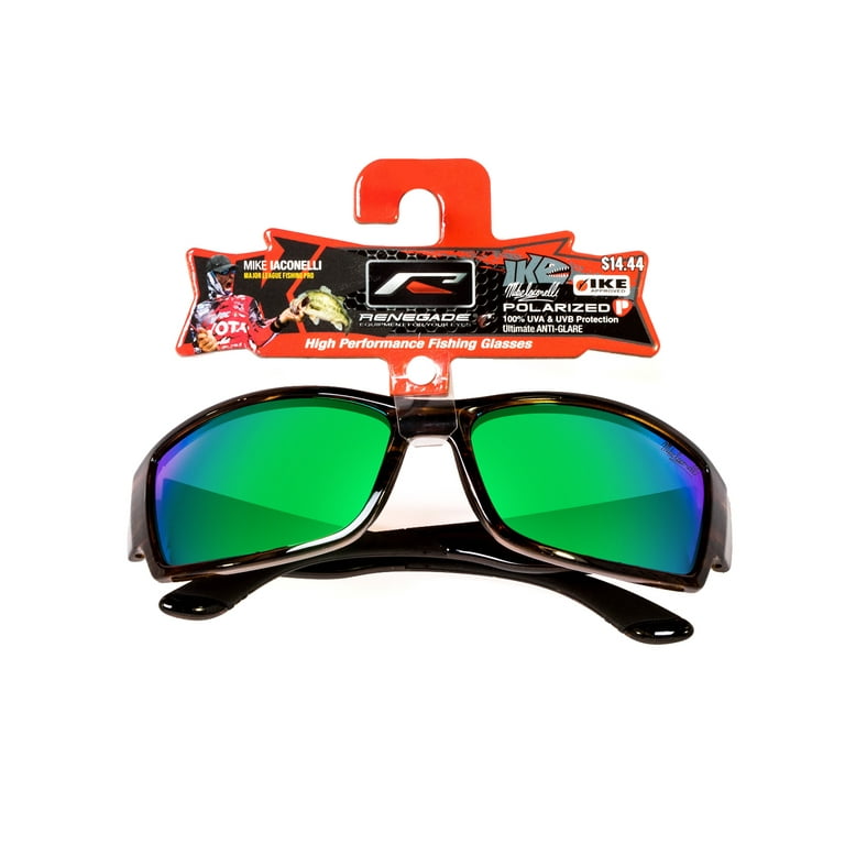 Renegade Patented Bifocal Polarized Reader Half Rim Men's Fishing  Sunglasses 100% UV Protection with Microfiber Bag