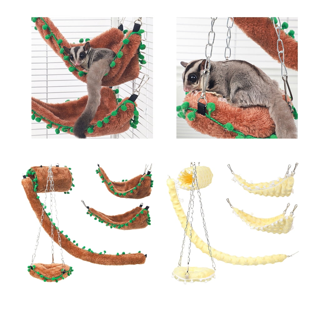 JZROCKER Hamster Swing Hanging Soft Swing Toy for Small Pet Large Size Hammock