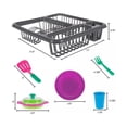 thumbnail image 3 of BKER 28 Piece Kids Kitchen Playset Realistic Cooking Toys For Children Pretend Chef Utensils Set, 3 of 6