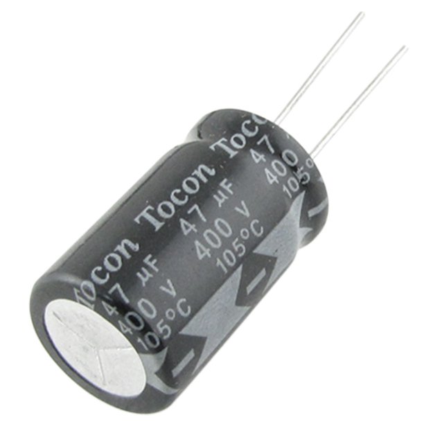 Pcs 400v 47uf Radial 16x26mm Aluminum Electrolytic Capacitors Walmart Com Walmart Com
