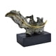 thumbnail image 3 of Estatua de plumas de resina, figura decorativa de colección, figura única y versátil. Bronce 19x7x138cm, 3 of 9