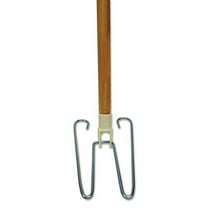 Boardwalk Wedge Dust Mop Head Frame/Lacquered Wood Handle Natural BWK1492