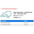 thumbnail image 2 of Water Pump Gasket - Compatible with 1975 - 1984 Toyota Celica 1976 1977 1978 1979 1980 1981 1982 1983, 2 of 2