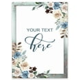 thumbnail image 1 of Darling Souvenir MADE WITH LOVE PersonalizedWelcomeBannerPainted Flower With Border,Custom Text Poster Party CollectionWelcomeSignGreat For Wedding, Birthday, Engagement Party- 18x12, 1 of 5