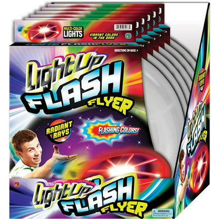 UPC 075656050785 product image for LIGHT UP FLSH FLYER DISC | upcitemdb.com