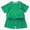 001 Green, variant on Toddler Kids Baby Boy Summer Clothes Sets 6 12 18 24 Months 2T 3T 4T 5T 6T Solid Print Short Sleeve Tops Solid Shorts Outfits Kaprioy Baby Boy Clothes