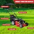 thumbnail image 4 of Thehsnt Lawn Mower, Self Propelled Lawn Mower, 141cc Gas Engine Lawn Mower, Push Lawn Mower with 50L Grass Tank, Big Wheels, 4 of 9