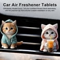 thumbnail image 3 of Naierhg Cute Kitten Car Vent Clips Refillable Car Diffuser Cat Air Vent Clips Car Air Freshener for Aesthetic Air, 3 of 8