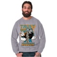 thumbnail image 3 of Popeye Trust Nobody Asian Inspired Men Big & Tall Sweatshirt Brisco Brands 4X, 3 of 5