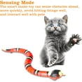 Snake Cat Toy,Electric Snake Electronic Smart Sensing Pet Cat Toy for