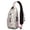 Rose-gold-1, variant on Tropical Plant Sling Backpack – Lightweight Water-Resistant Crossbody Bag with Colorful Palm Leaf and Hawaiian Floral Design for Beach Vacation