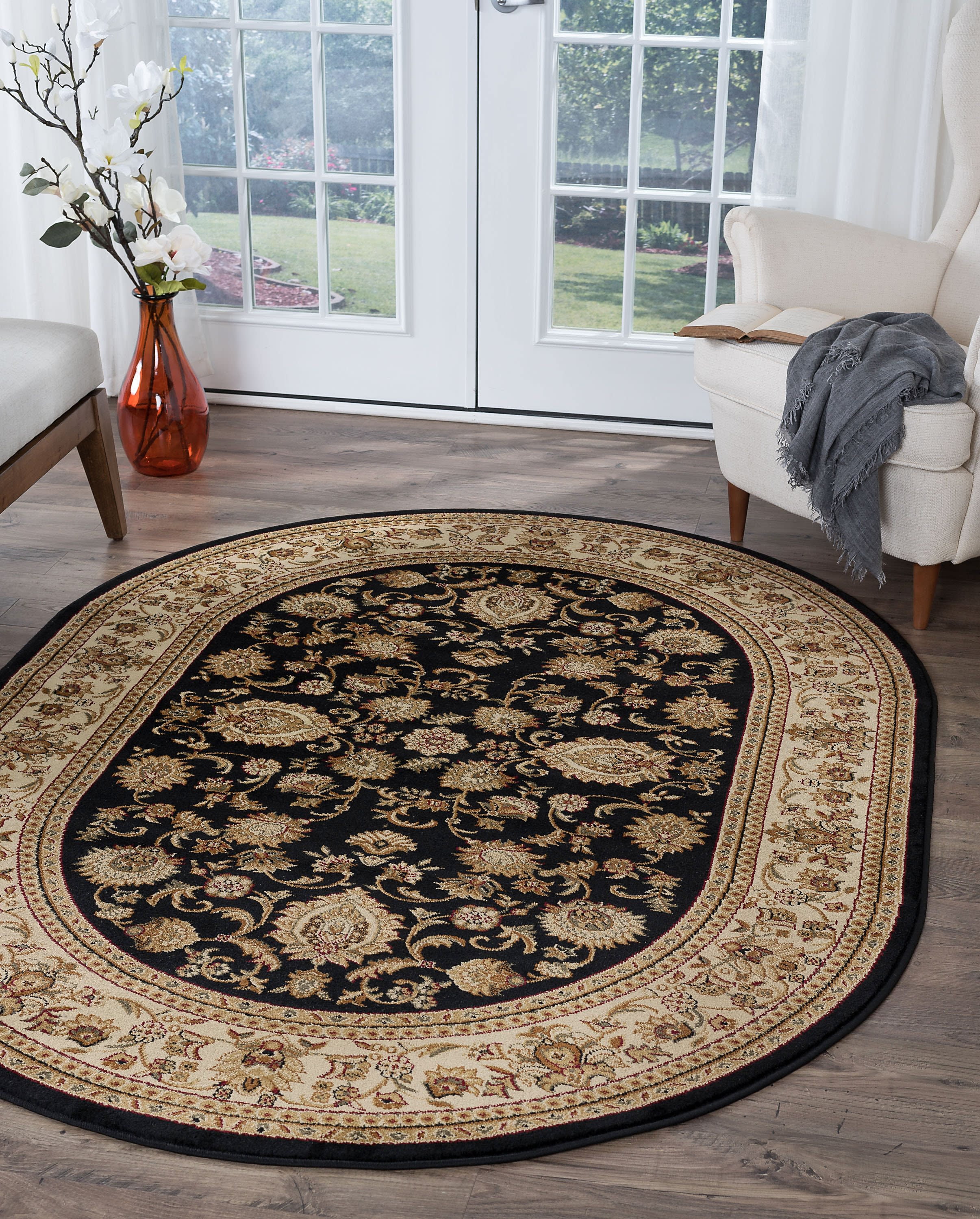 Bliss Rugs Gianna Transitional Indoor Oval Area Rug Walmart com Bliss Rugs Gianna Transitional Indoor Oval Area Rug Walmart com