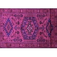 thumbnail image 1 of Ahgly Company Indoor Rectangle Persian Purple Traditional Area Rugs, 7' x 10', 1 of 4