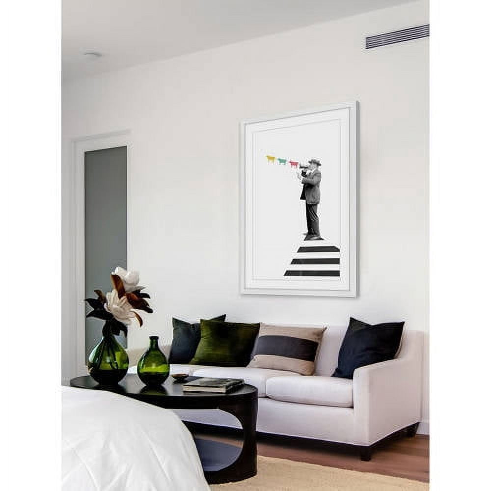 Marmont Hill "Nina Todos Verde I" by Bengoa Vazquez Framed Painting Print