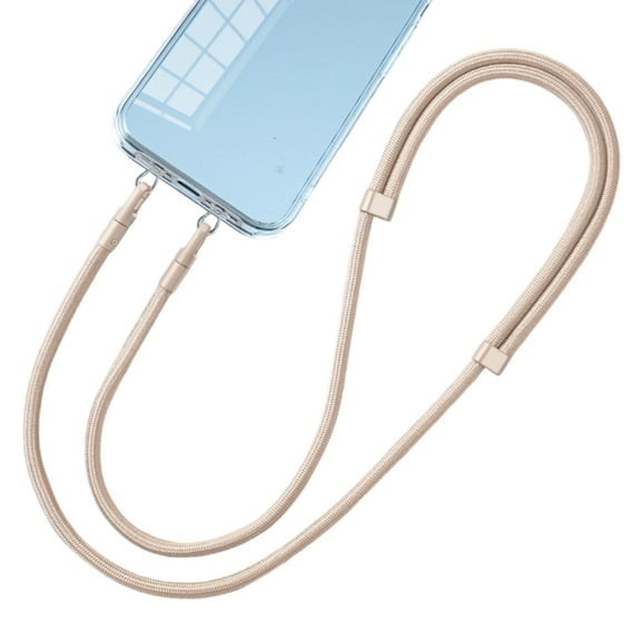 Metal Phone Lanyard Clip with Double Rings Strap Patches Not Loss Double Hook Phone Lanyard Side Mount Pad for Phone