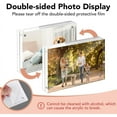 Acrylic Picture Frames 4x6 Inches Clear Frameless Set of