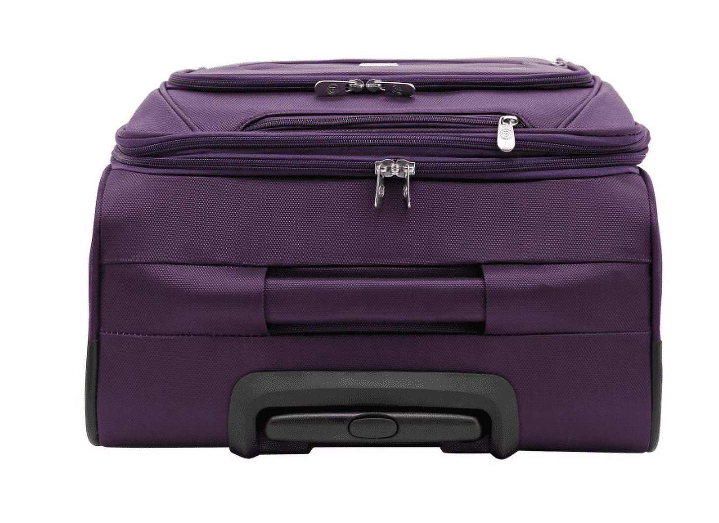 Protege 24-inch Arendale Check-in Rolling Spinner Upright Luggage - Purple