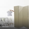 thumbnail image 2 of Biombo Sencillo De 4 Paneles En Tela De 2 Vistas Y 2 Colores Café y Beige  Onstore onStore doble vista, 2 of 5