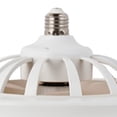 thumbnail image 3 of Luz de ventilador de techo 30W ABS carcasa 9.8in 2 en 1 blanco E27 LED Mini iluminación ventilador de techo para sala de estar, 3 of 5