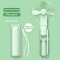 thumbnail image 1 of Folding  Mini Electric Fan USB Charging Fan Cooling Handheld Fan 3 Speed Powerful Outdoor Travel Portable Small Fan Power Bank, 1 of 7