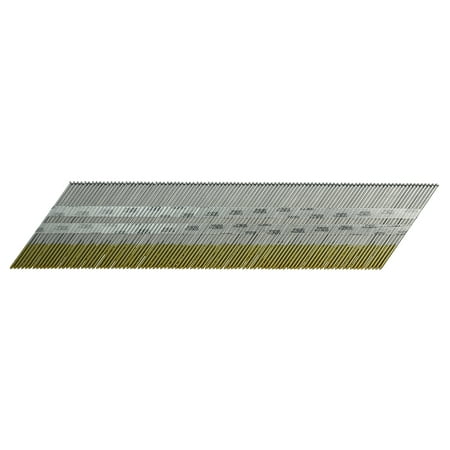 Senco DA25EPB 2-1/2" 15 Gauge 34° Angled Bright Basic Strip Finish Nails 3000 Count