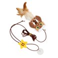 thumbnail image 3 of Juguete Colgante Para Gatos, Cordón Elástico De 6,6 Pies, Alivio De La Ansiedad, Juguete Retráctil De Alta Seguridad Para Gatos, Ajustable Con Hierba Gatera Para Puerta, 3 of 8