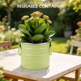 thumbnail image 7 of Giphtpoeet Citronella Candles Outdoor 2 Pack 2 Wick Soy Wax Lemongrass Scented Candles Tin Container for Patio Garden Balcony Backyard Camping, 7 of 7