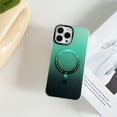 thumbnail image 2 of Allytech iPhone 13 Pro Case, Compatible with Magsafe Wireless Charging Color Gradient Design Slim Anti-scratch Shockproof Shell Cover for Apple iPhone 13 Pro 6.1" - Green, 2 of 2