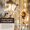 thumbnail image 4 of Happy Gardens Pine Cone Ornament with Bells Rustic Lodge Bronze Metal Fall Wind Chime 1 Count 4 L x 4 W x 11 H, 4 of 7