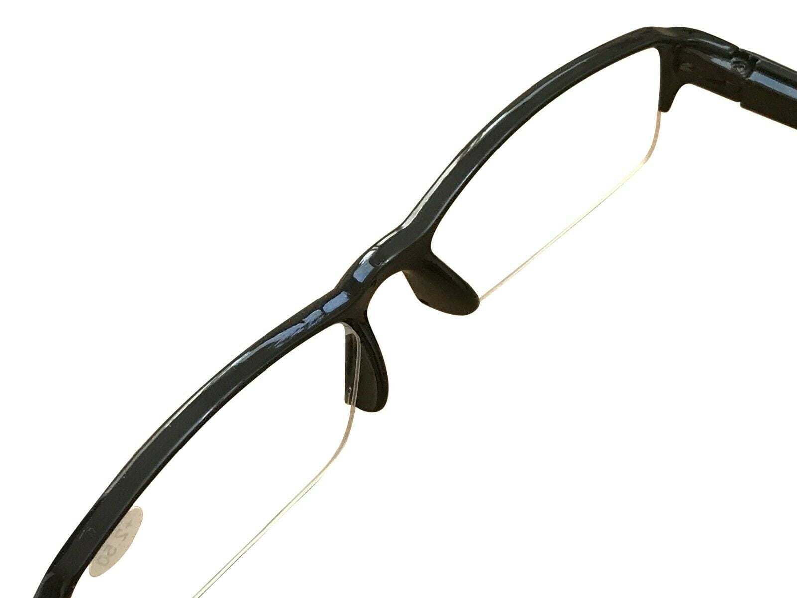 8 Packs Men Women Rectangular Half Frame Blue Light Blocking Reading Glasses Readers for Gaming Computer +1.50