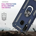 thumbnail image 3 of LeYi for Samsung Galaxy A20/A30 Case [Military Grade Drop] Heavy Duty Silicone Rugged Shockproof Protective Cover for Samsung A20/A30 Phone Case with Ring Kickstand Hard(Not Fit A20S), Blue, 3 of 6