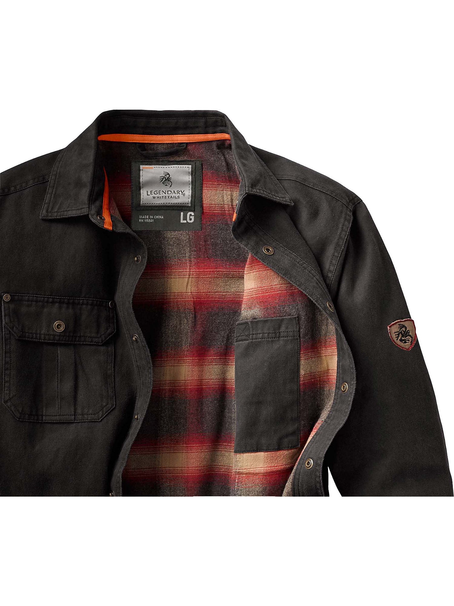 Legendary Whitetails Men's Journeyman Rugged Shirt Jacket 