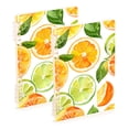 thumbnail image 6 of Lemons and Oranges Spiral Journal Notebook College Ruled Notebook 8.3" x 5.7" A5 Lined Thick Paper Page, 6 of 6